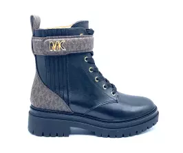 Botín Michael Kors Stark Militar lateral