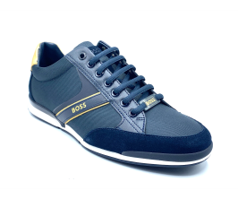 Sneakers Hugo Boss Saturn  Azul lateral