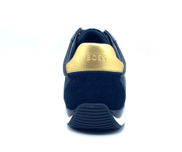 Sneakers Hugo Boss Saturn  Azul trasera