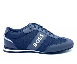 Sneakers Hugo Boss Azul lateral