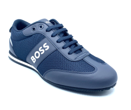 Sneakers Hugo Boss Azul lateral