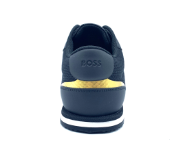 Sneakers Hugo Boss Negro trasera