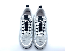 Sneakers Hugo Boss Titanium Runn blanco frontal