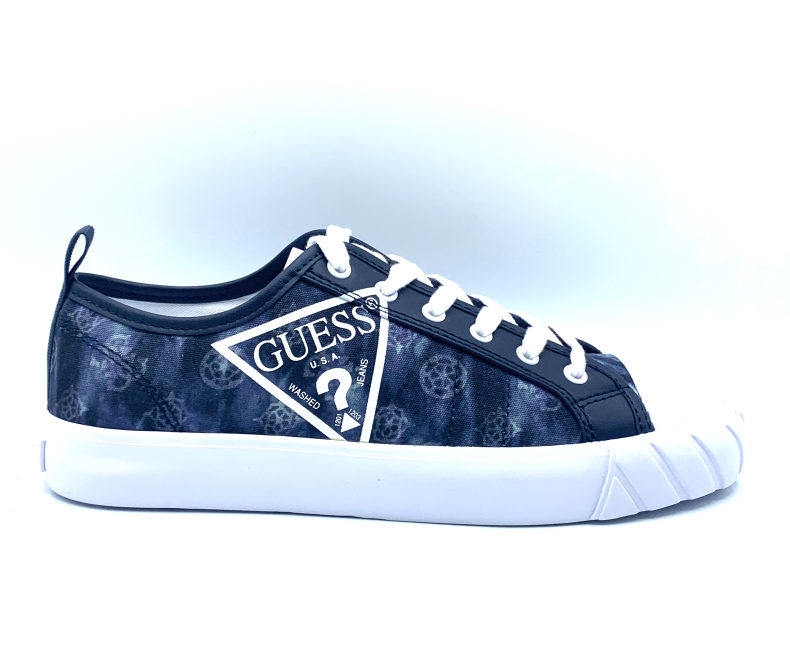 Sneakers Guess Kerrie Azul lateral