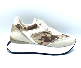 Sneaker Guess Luchia Beige Lateral