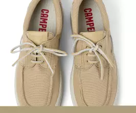 Sneaker Camper Runner Beige frontal